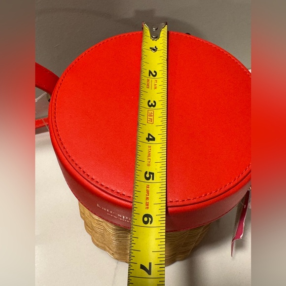 Kate Spade New York Picnic Wicker Cherry Crossbody - Picture 16 of 16